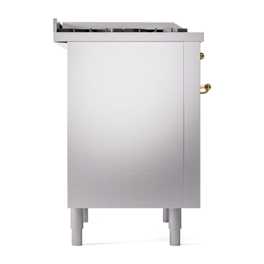 ILVE Nostalgie II 36" UP36FNMPSSGLP Dual Fuel Range left side