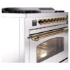 ILVE Nostalgie II 36" UP36FNMPSSG Dual Fuel Range details