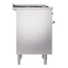 ILVE Nostalgie II 36" UP36FNMPSSG Dual Fuel Range left side