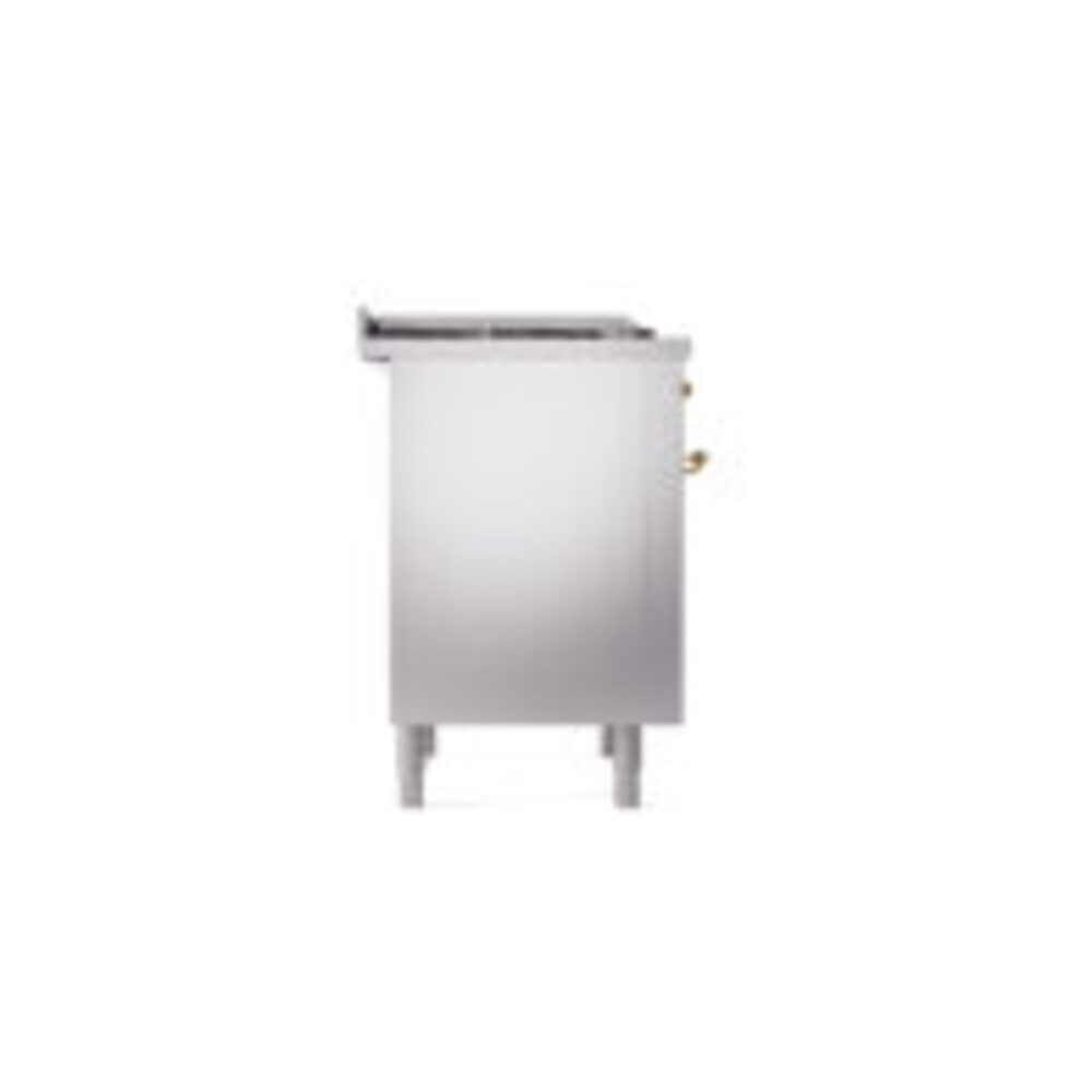ILVE Nostalgie II 36" UP36FNMPSSG Dual Fuel Range left side