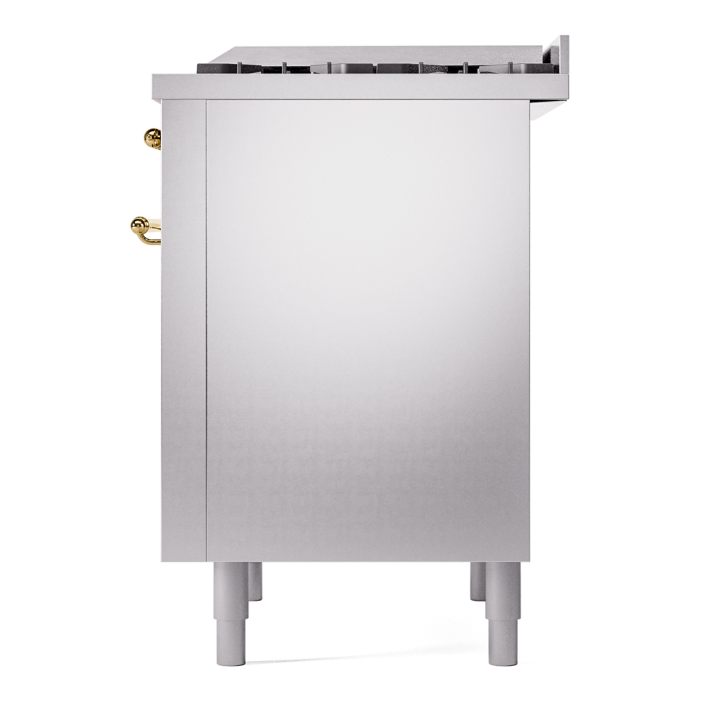 ILVE Nostalgie II 36" UP36FNMPSSG Dual Fuel Range right side