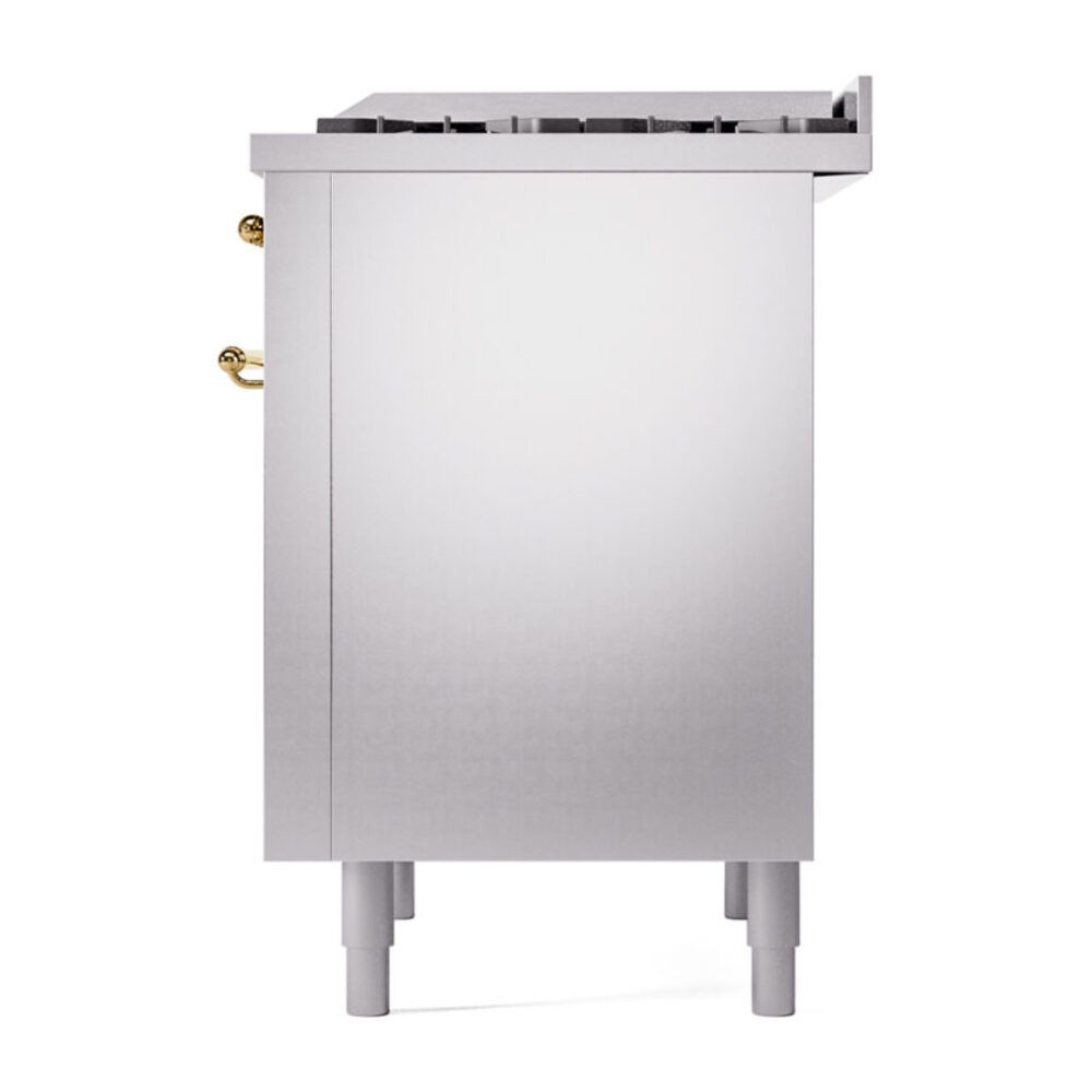 ILVE Nostalgie II 36" UP36FNMPSSG Dual Fuel Range right side