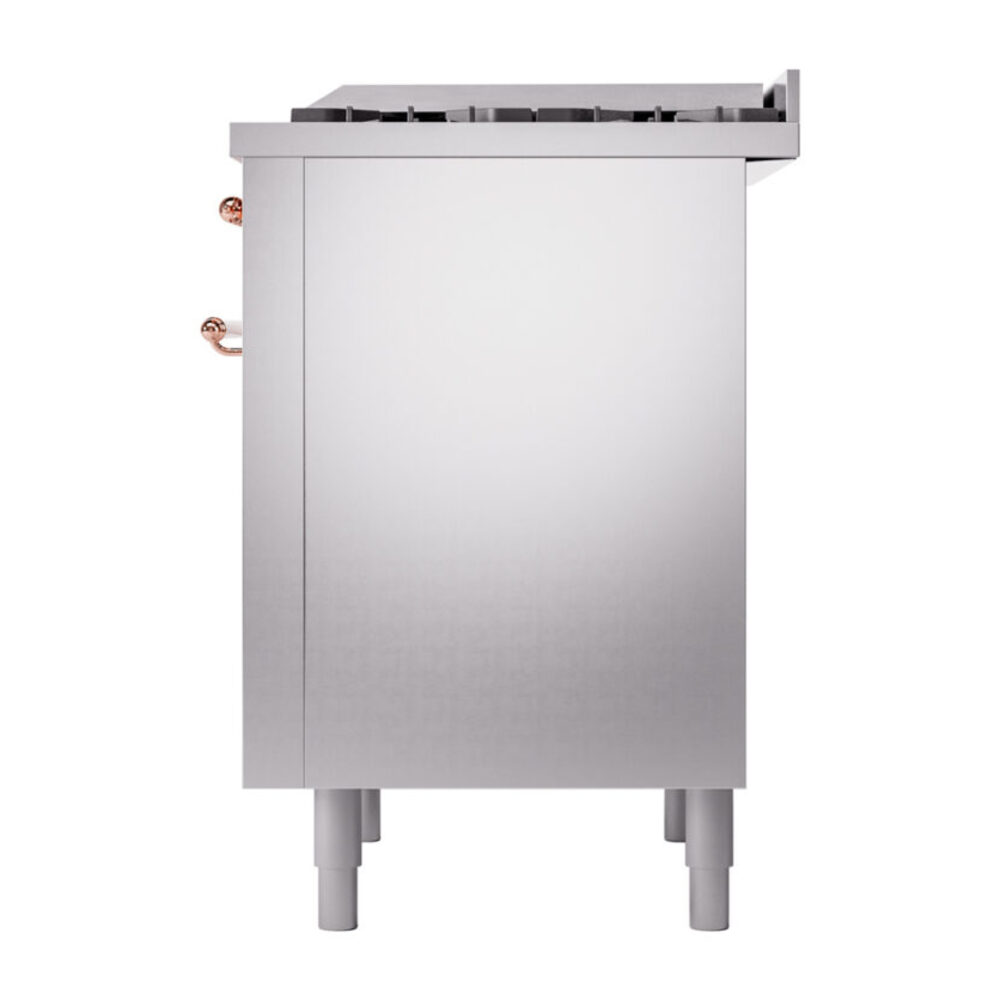ILVE UP36FNMPSSPLP Nostalgie II 36" Dual Fuel Range, right side view