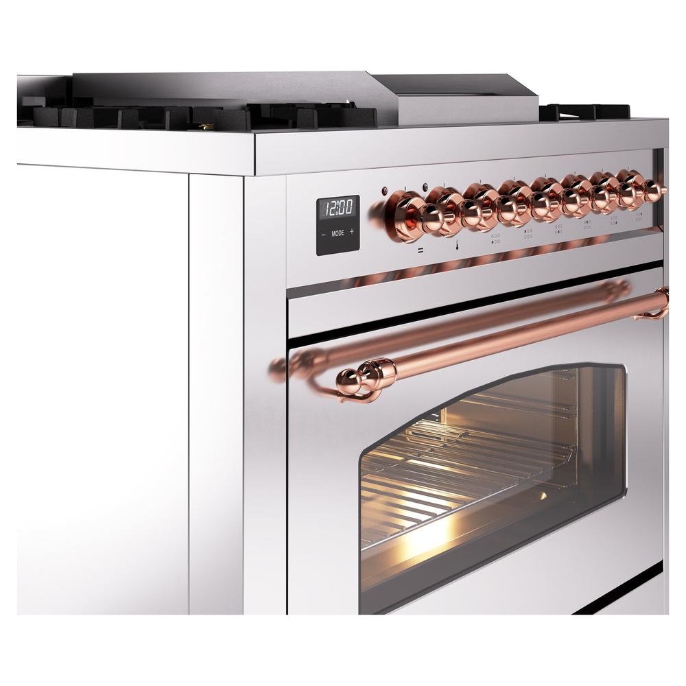 ILVE Nostalgie II 36" UP36FNMPSSP Dual Fuel Range details