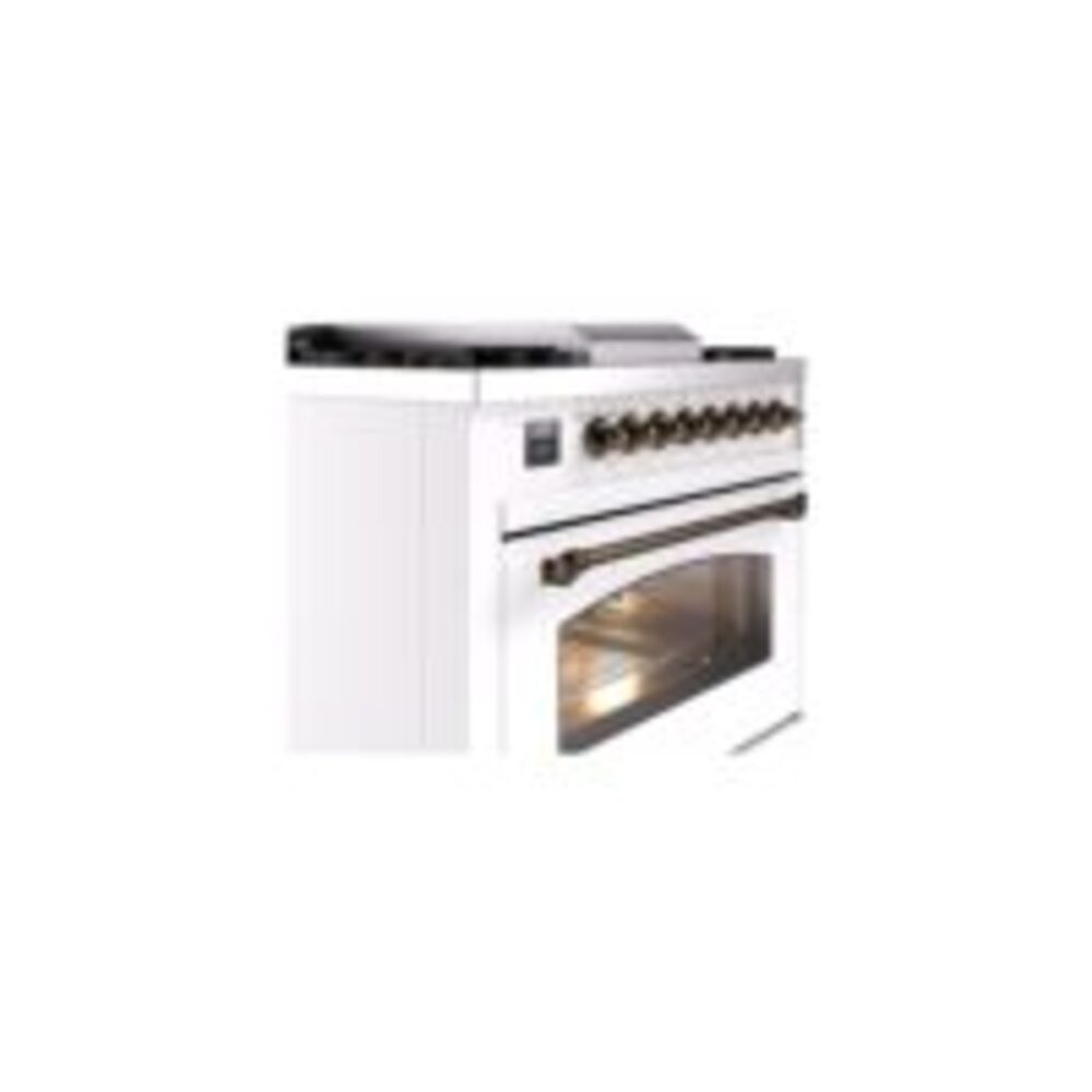 ILVE Nostalgie II 36" UP36FNMPWHB Dual Fuel Range details