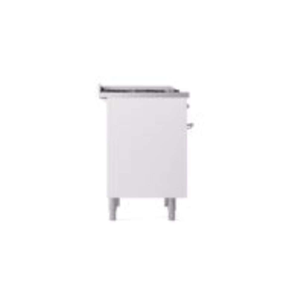 ILVE Nostalgie II 36" UP36FNMPWHCLP Dual Fuel Range left side