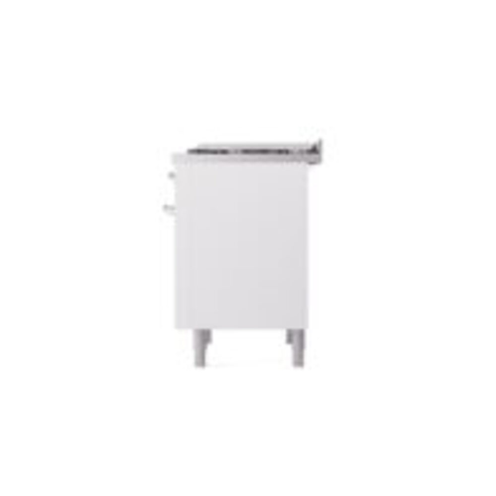 ILVE Nostalgie II 36" UP36FNMPWHCLP Dual Fuel Range right side