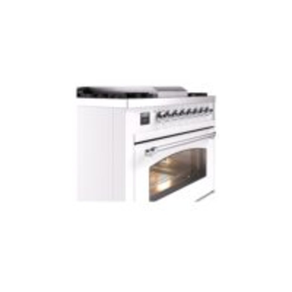ILVE Nostalgie II 36" UP36FNMPWHC Dual Fuel Range details