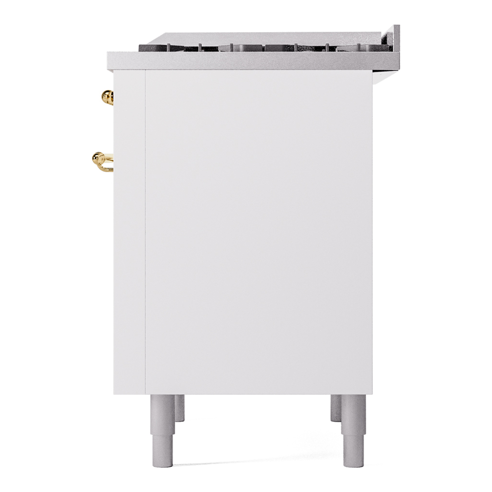 ILVE Nostalgie II 36" UP36FNMPWHG Dual Fuel Range right side