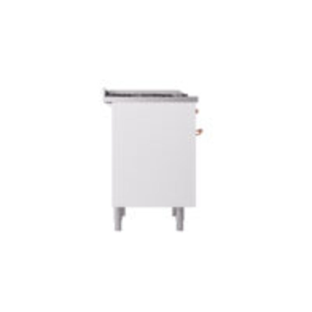 ILVE Nostalgie II 36" UP36FNMPWHPLP Dual Fuel Range left side