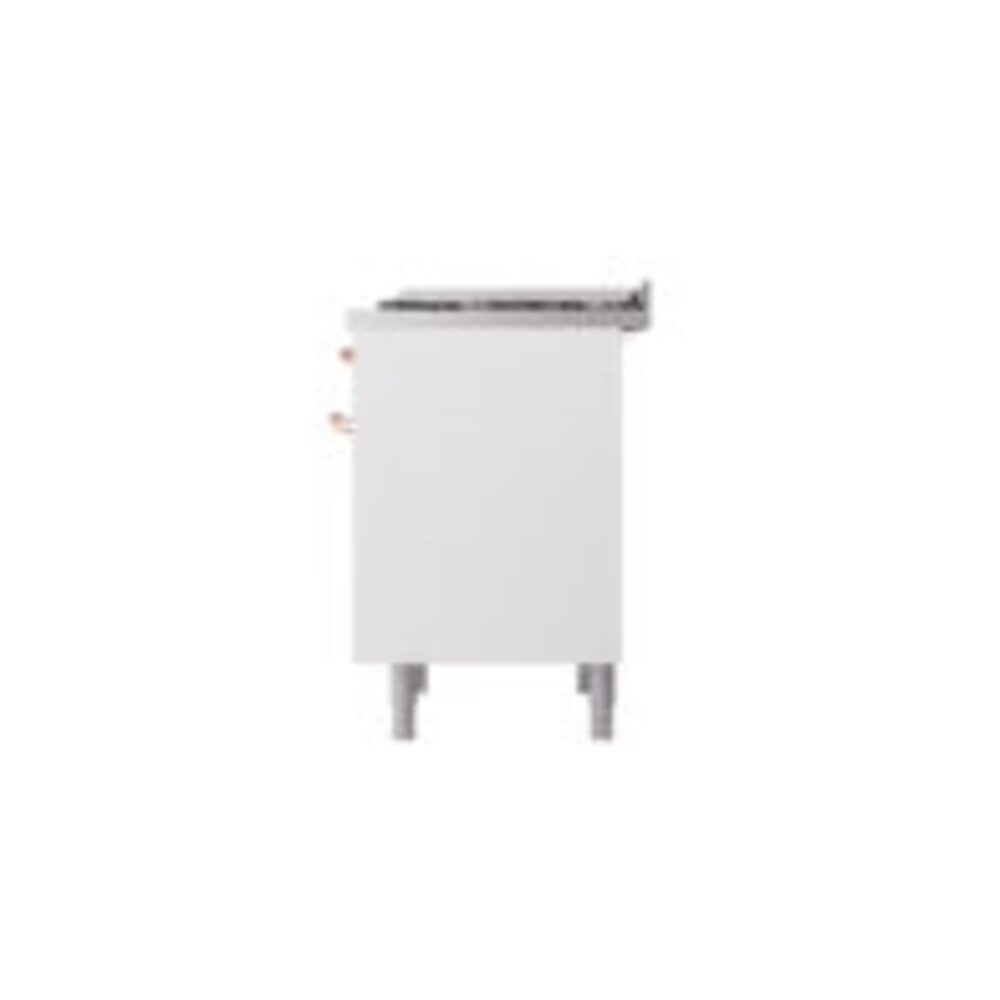 ILVE Nostalgie II 36" UP36FNMPWHP Dual Fuel Range right side
