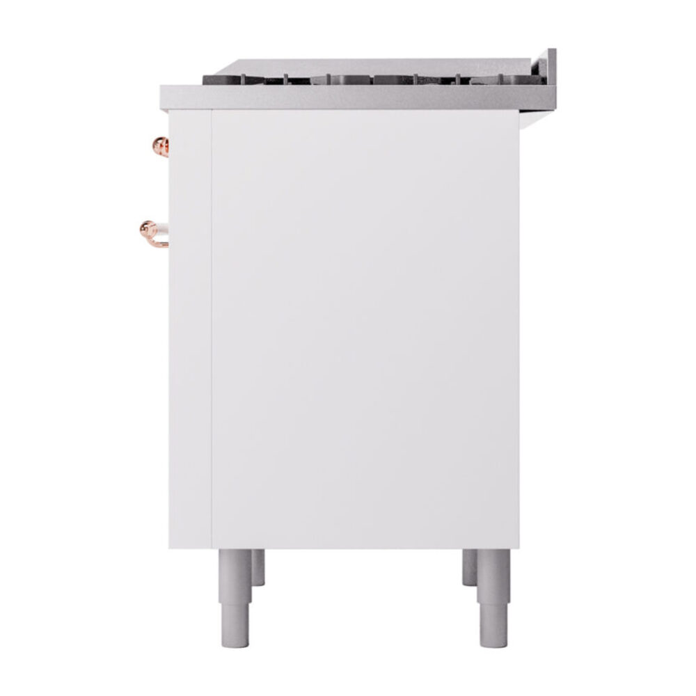 ILVE Nostalgie II 36" UP36FNMPWHP Dual Fuel Range right side