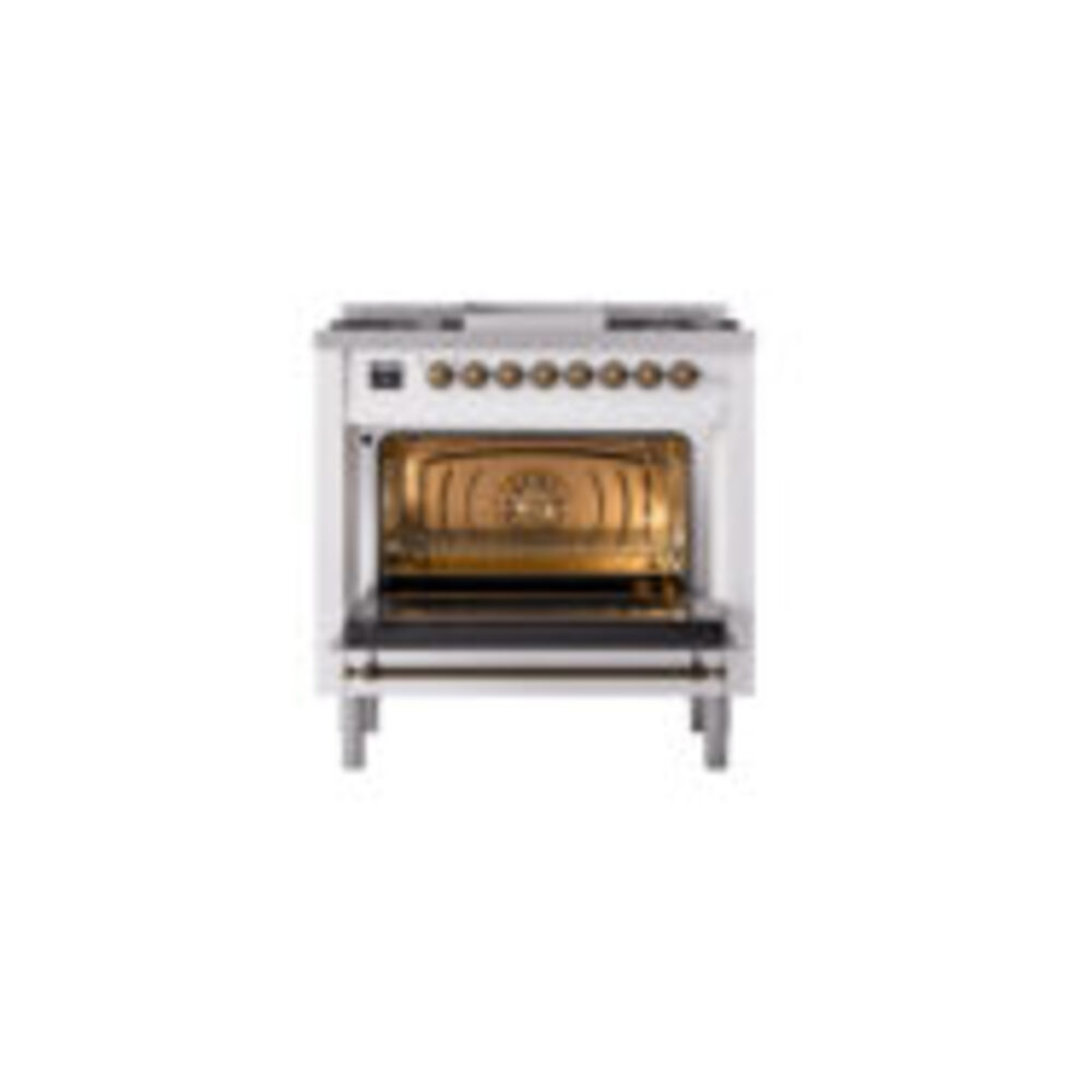 ILVE_UP36FQNMPRAB_Nostalgie_II_oven_door_opened
