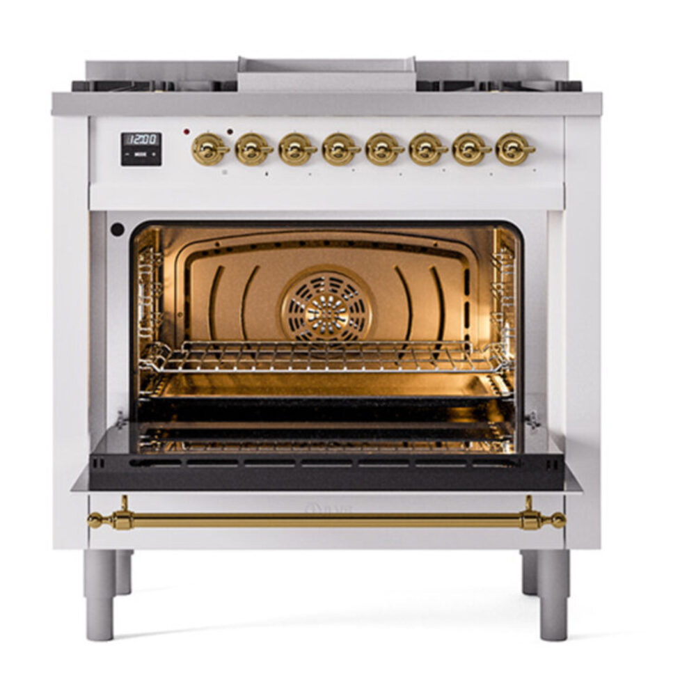 ILVE_UP36FQNMPRAG_Nostalgie_II_oven_door_opened