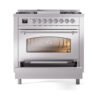 ILVE_UP36FQNMPSSCLP_Nostalgie_II_oven_door_opened