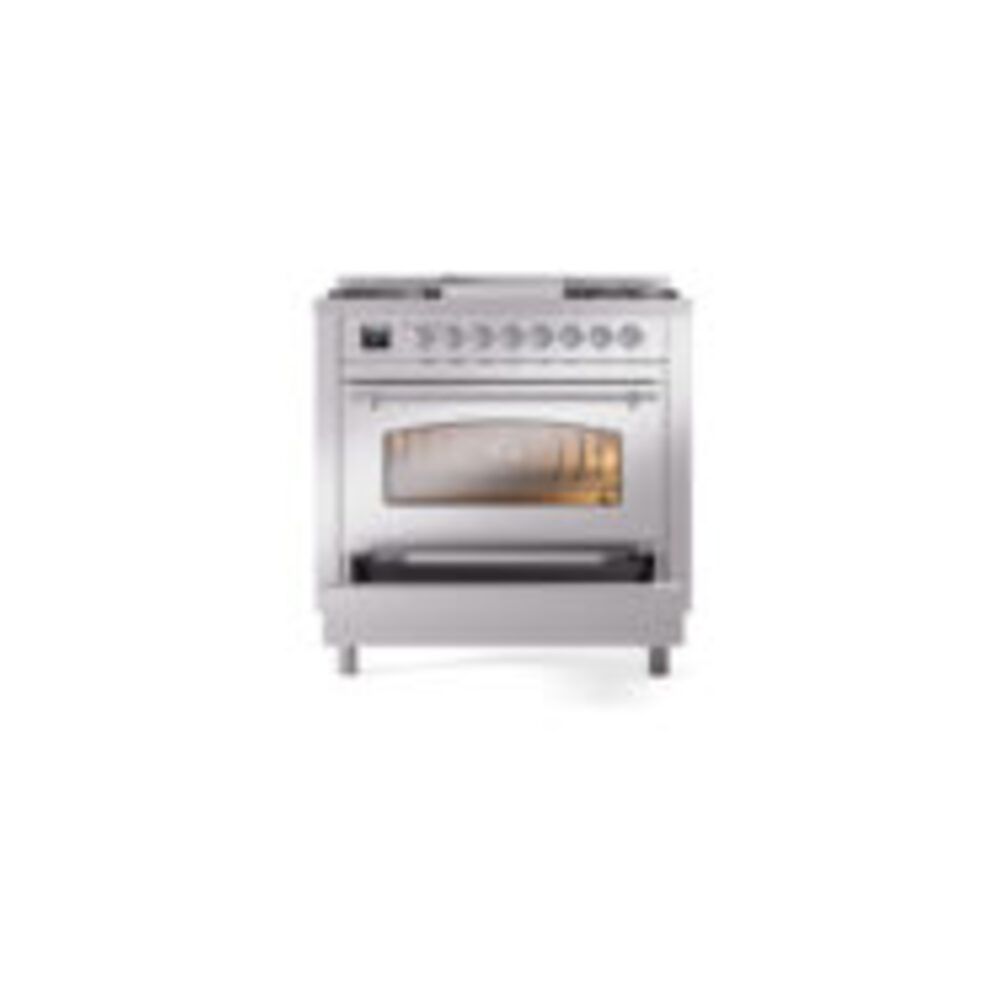 ILVE_UP36FQNMPSSCLP_Nostalgie_II_oven_door_opened