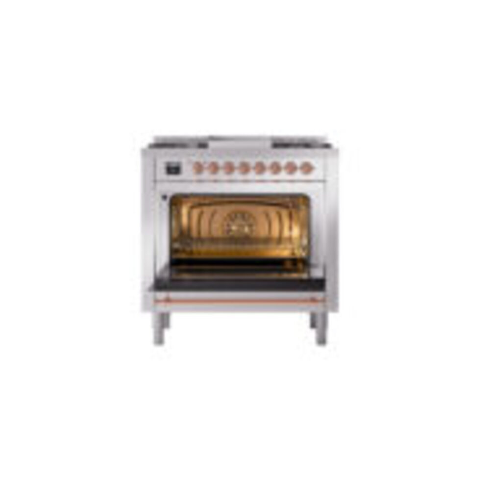 ILVE_UP36FQNMPSSPLP_Nostalgie_II_oven_door_opened