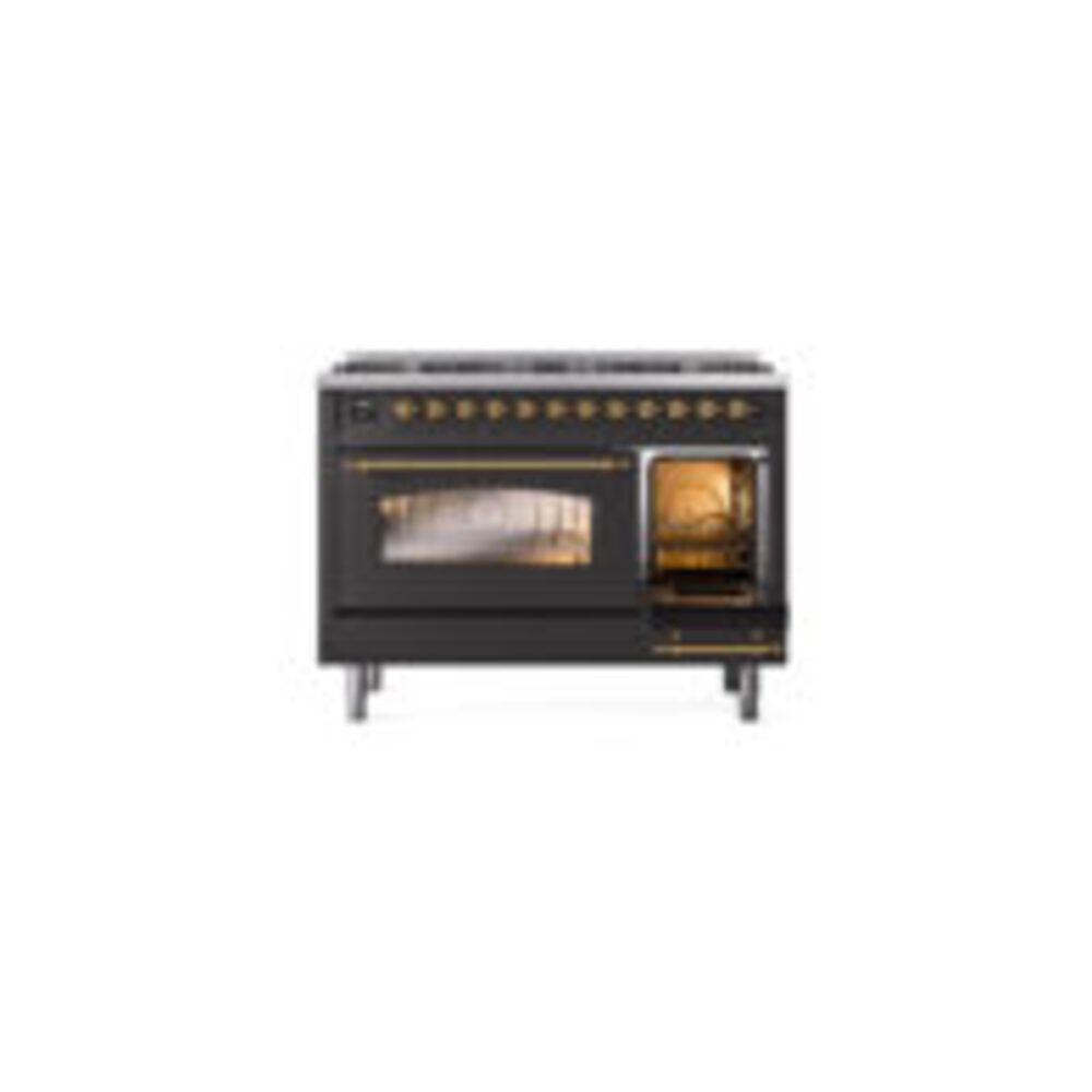 UP488NMPMGGLP side oven opened