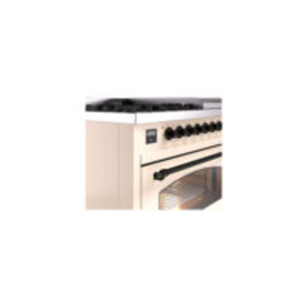 ILVE UP48F Nostalgie II 48 inch Dual Fuel Range with 5.02 cu. ft. Total Double Oven Capacity