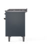 ILVE_UP48FNMPBGBLP_Nostalgie_II_48"_Dual_Fuel_Range_right_side