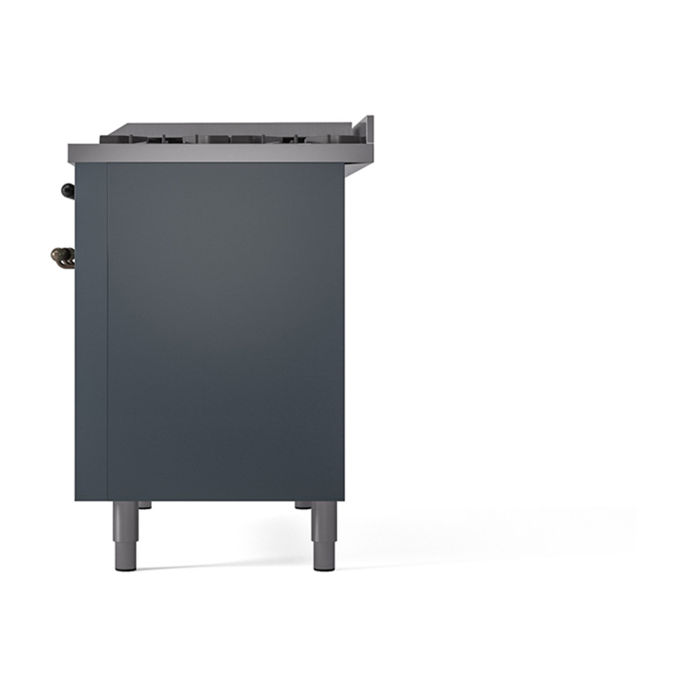 ILVE_UP48FNMPBGBLP_Nostalgie_II_48"_Dual_Fuel_Range_right_side
