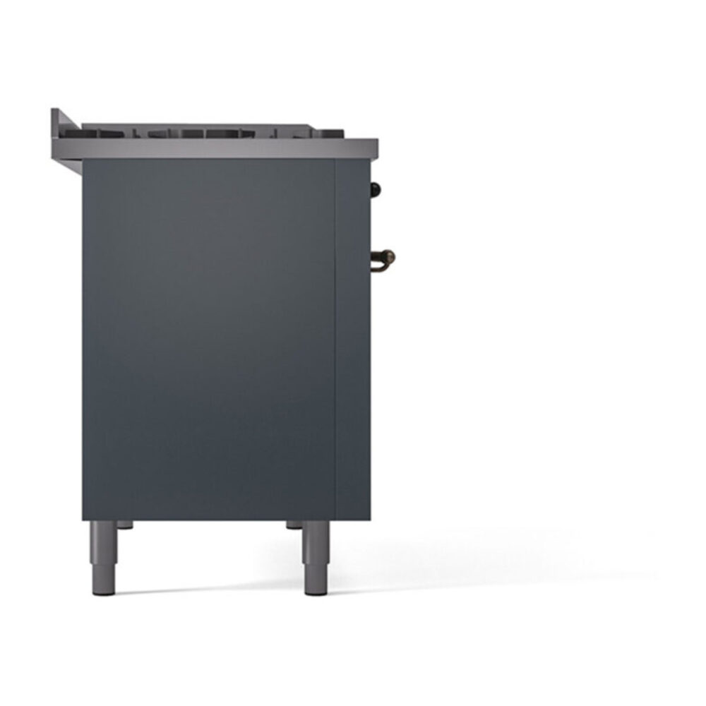 ILVE_UP48FNMPBGB_Nostalgie_II_48"_Dual_Fuel_Range_left_side