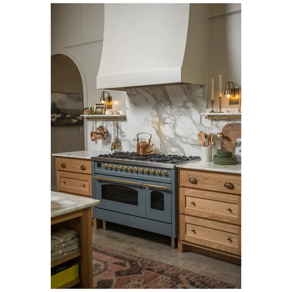 ILVE UP48F Nostalgie II 48 inch Dual Fuel Range