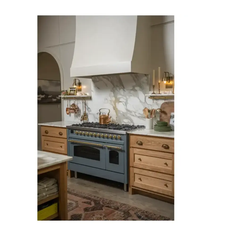 ILVE UP48F Nostalgie II 48 inch Dual Fuel Range