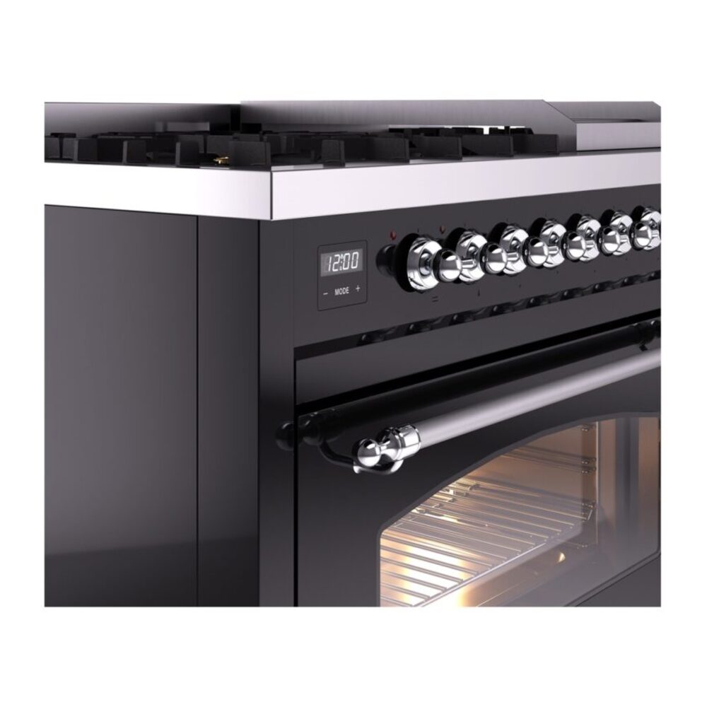 ILVE_UP48FNMPBKCLP_Nostalgie_II_48"_Dual_Fuel_Range_details