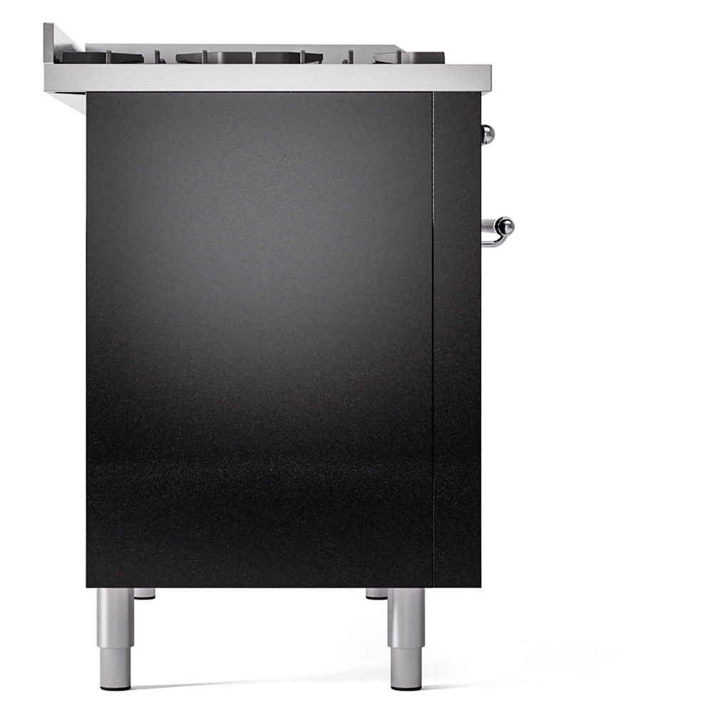 ILVE_UP48FNMPBKCLP_Nostalgie_II_48"_Dual_Fuel_Range_left_side