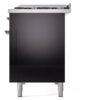 ILVE_UP48FNMPBKCLP_Nostalgie_II_48"_Dual_Fuel_Range_right_side