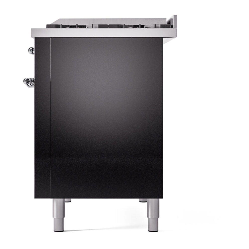 ILVE_UP48FNMPBKCLP_Nostalgie_II_48"_Dual_Fuel_Range_right_side