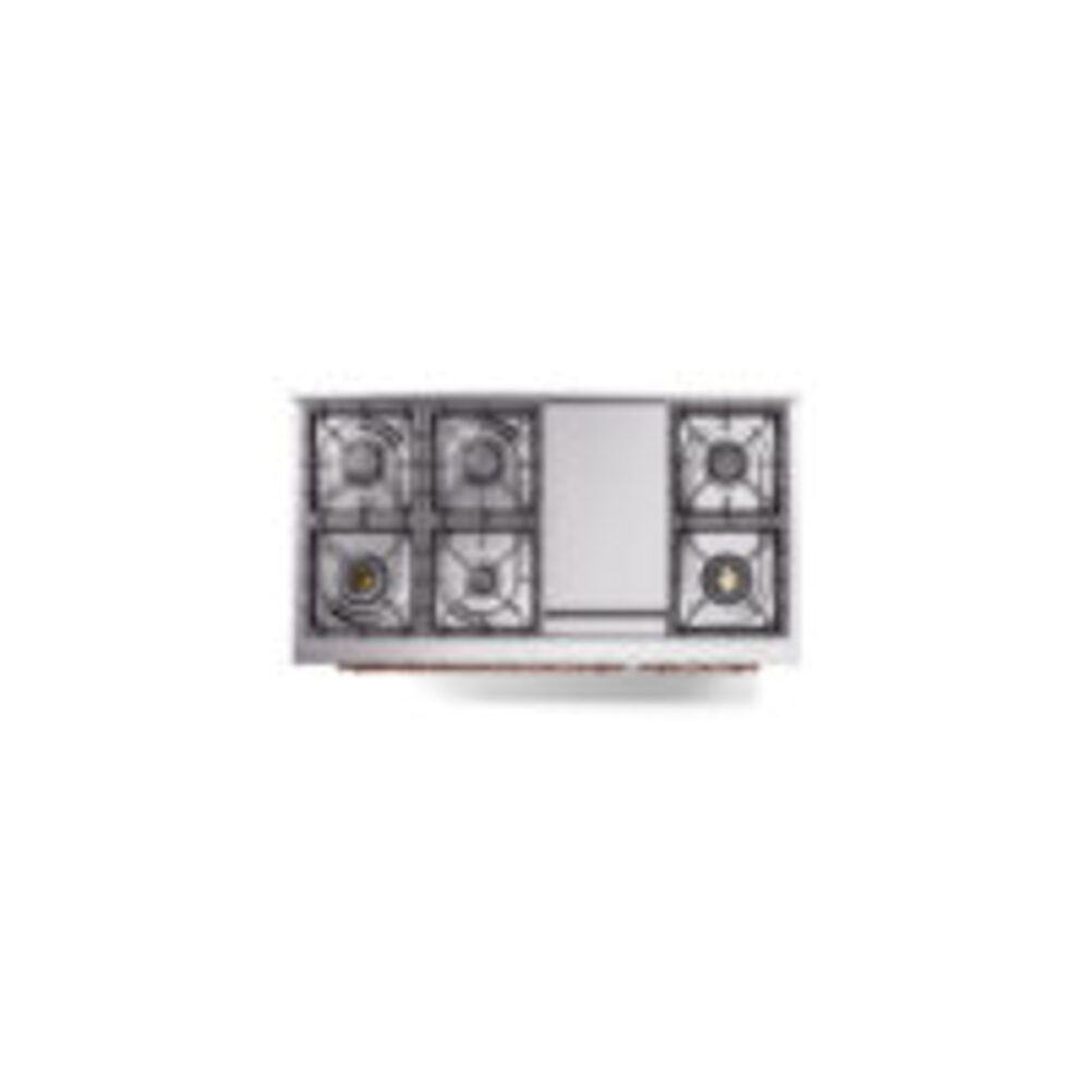 ILVE_UP48FNMPBKPLP_Nostalgie_II_48"_Dual_Fuel_Range_top_view