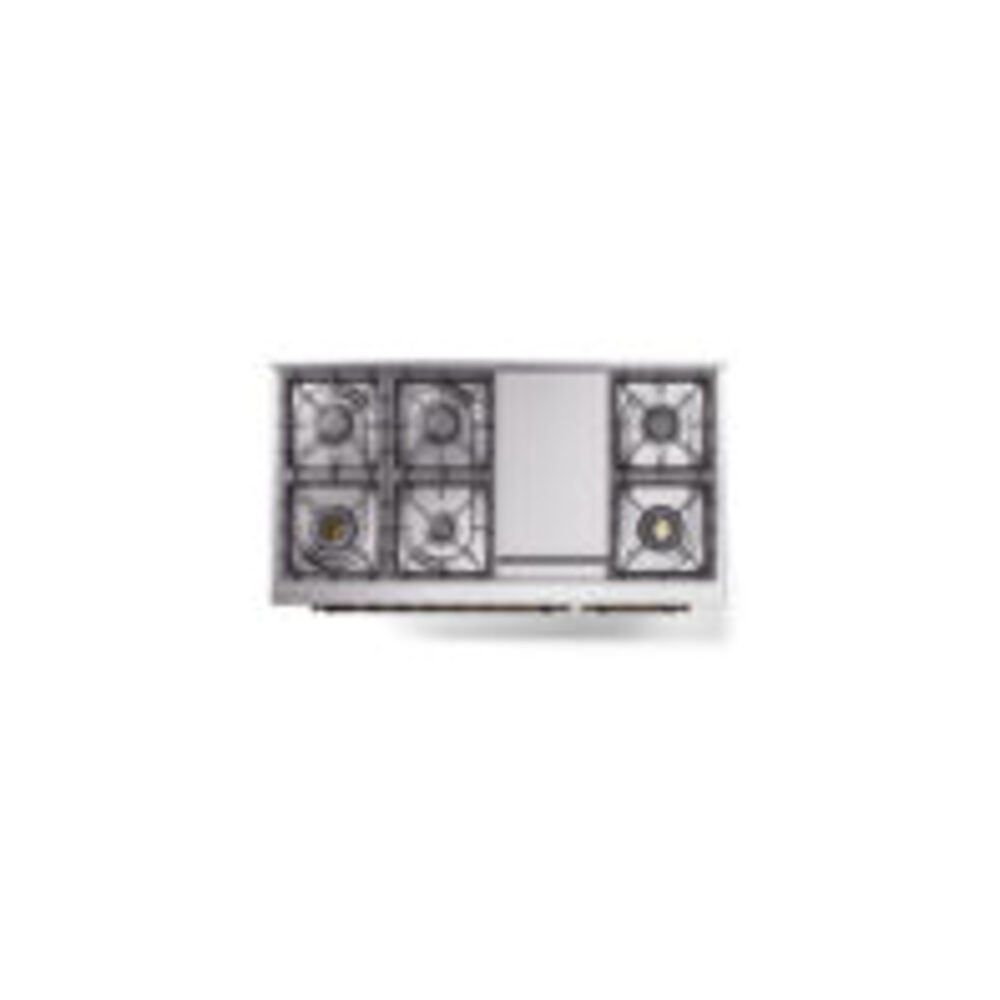 ILVE_UP48FNMPBUBLP_Nostalgie_II_48"_Dual_Fuel_Range_top_view