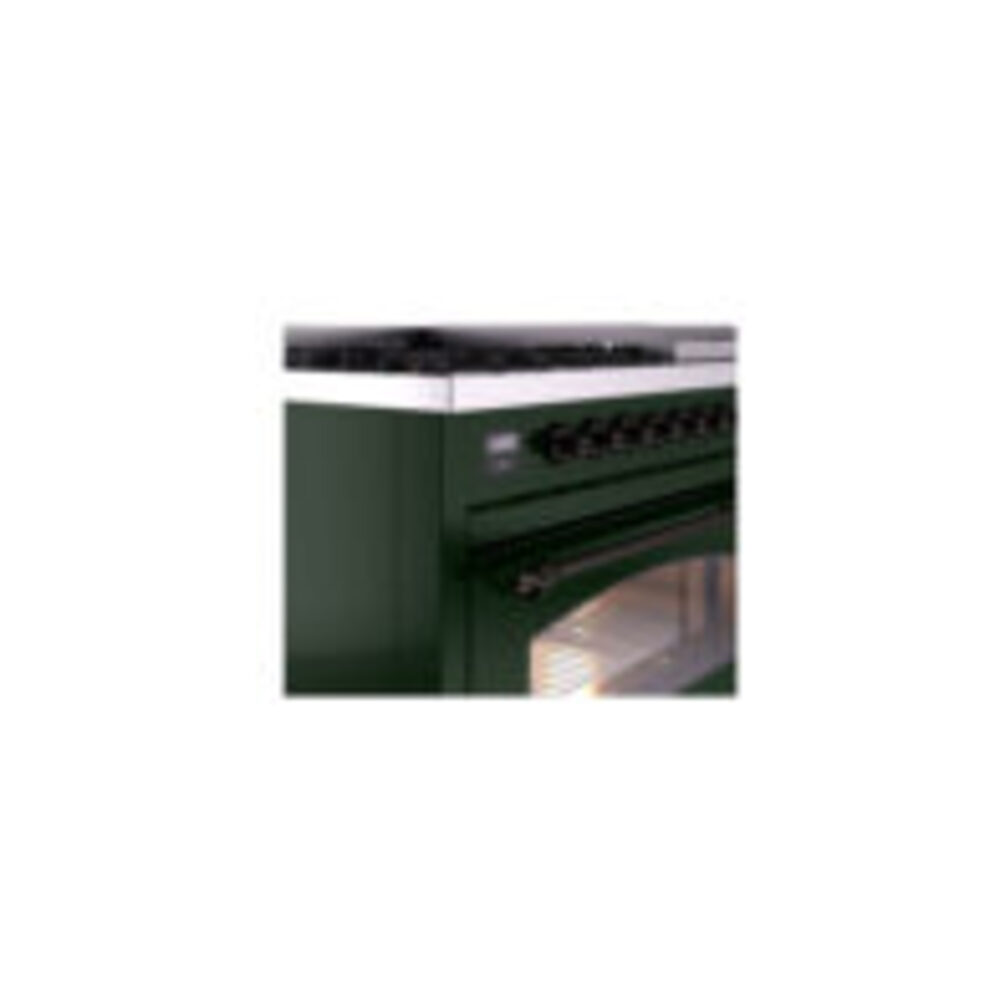 ILVE UP48F Nostalgie II 48 inch Dual Fuel Range with 5.02 cu. ft. Total Double Oven Capacity