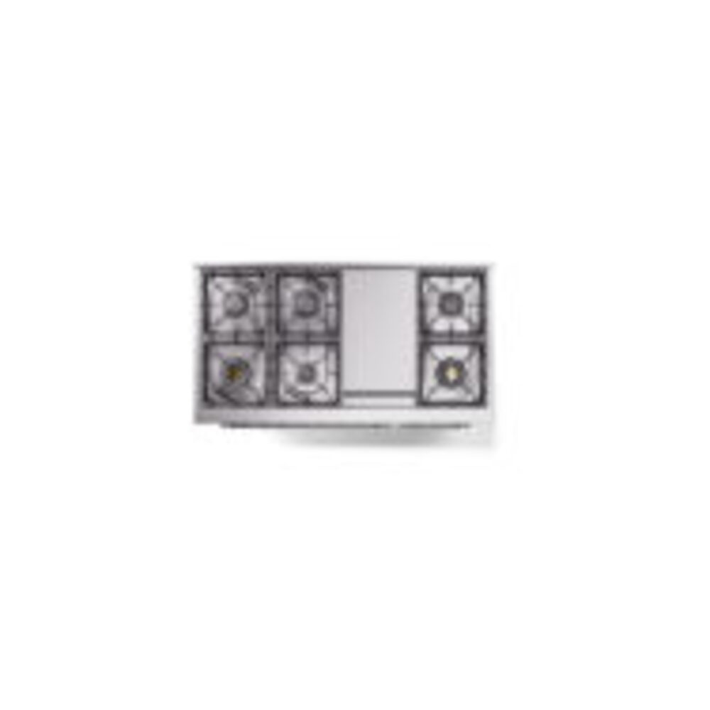 ILVE_UP48FNMPEGCLP_Nostalgie_II_48"_Dual_Fuel_Range_top_view