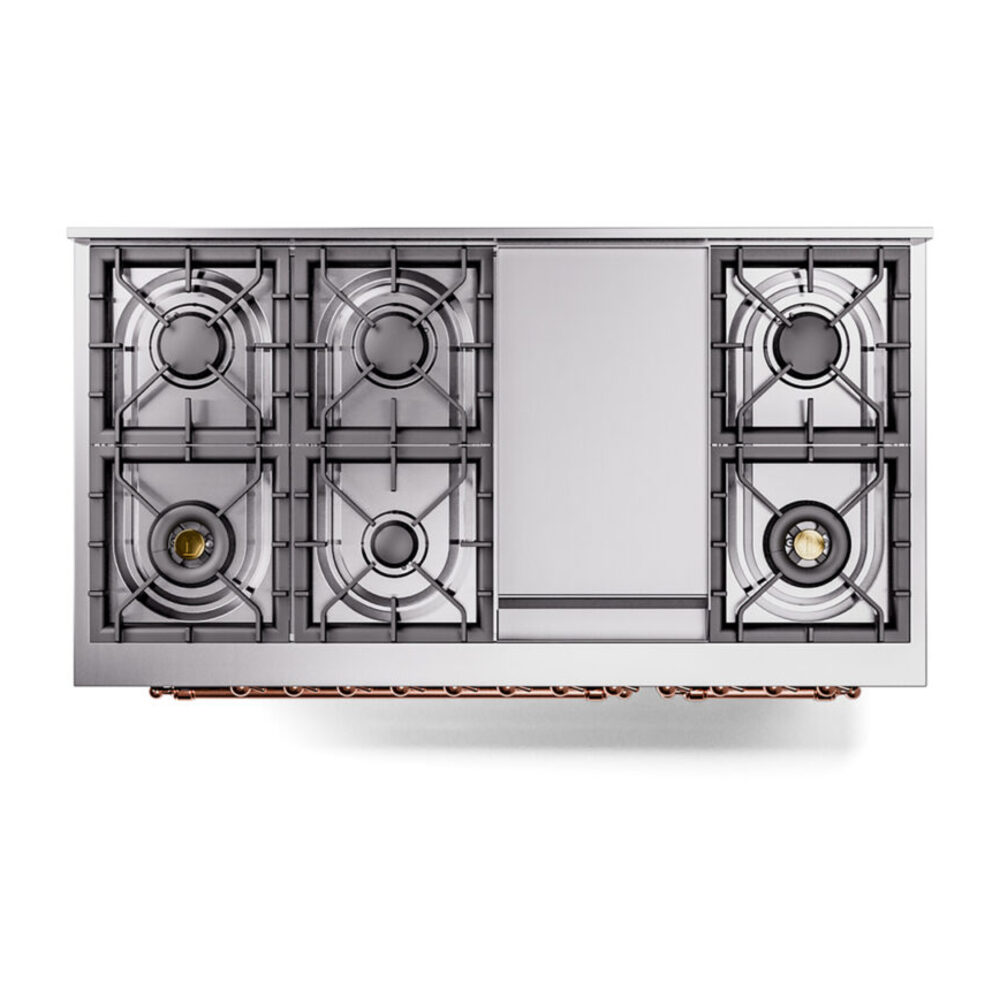 ILVE_UP48FNMPEGPLP_Nostalgie_II_48"_Dual_Fuel_Range_top_view