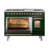 ILVE_UP48FNMPEGP_Nostalgie_II_48"_Dual_Fuel_Range_main_oven_door_opened