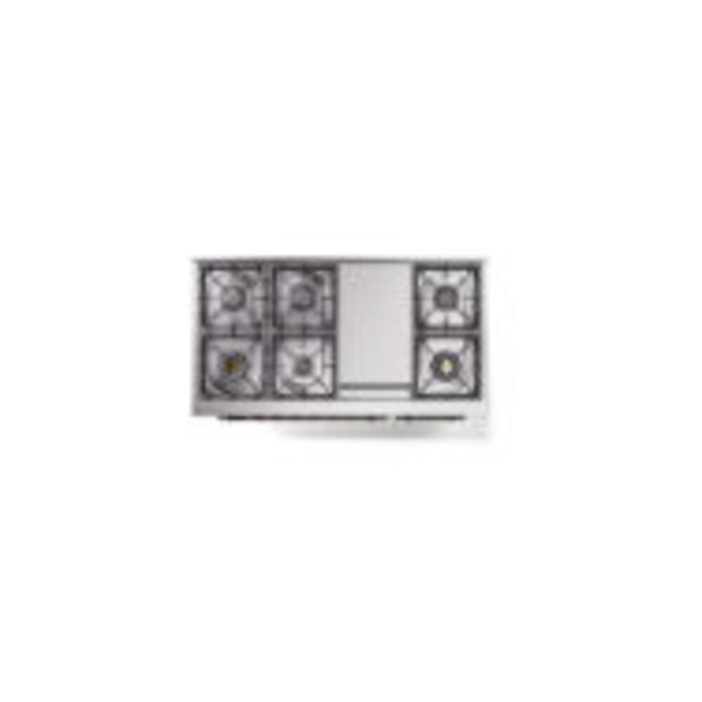 ILVE_UP48FNMPMGB_Nostalgie_II_48"_Dual_Fuel_Range_top_view