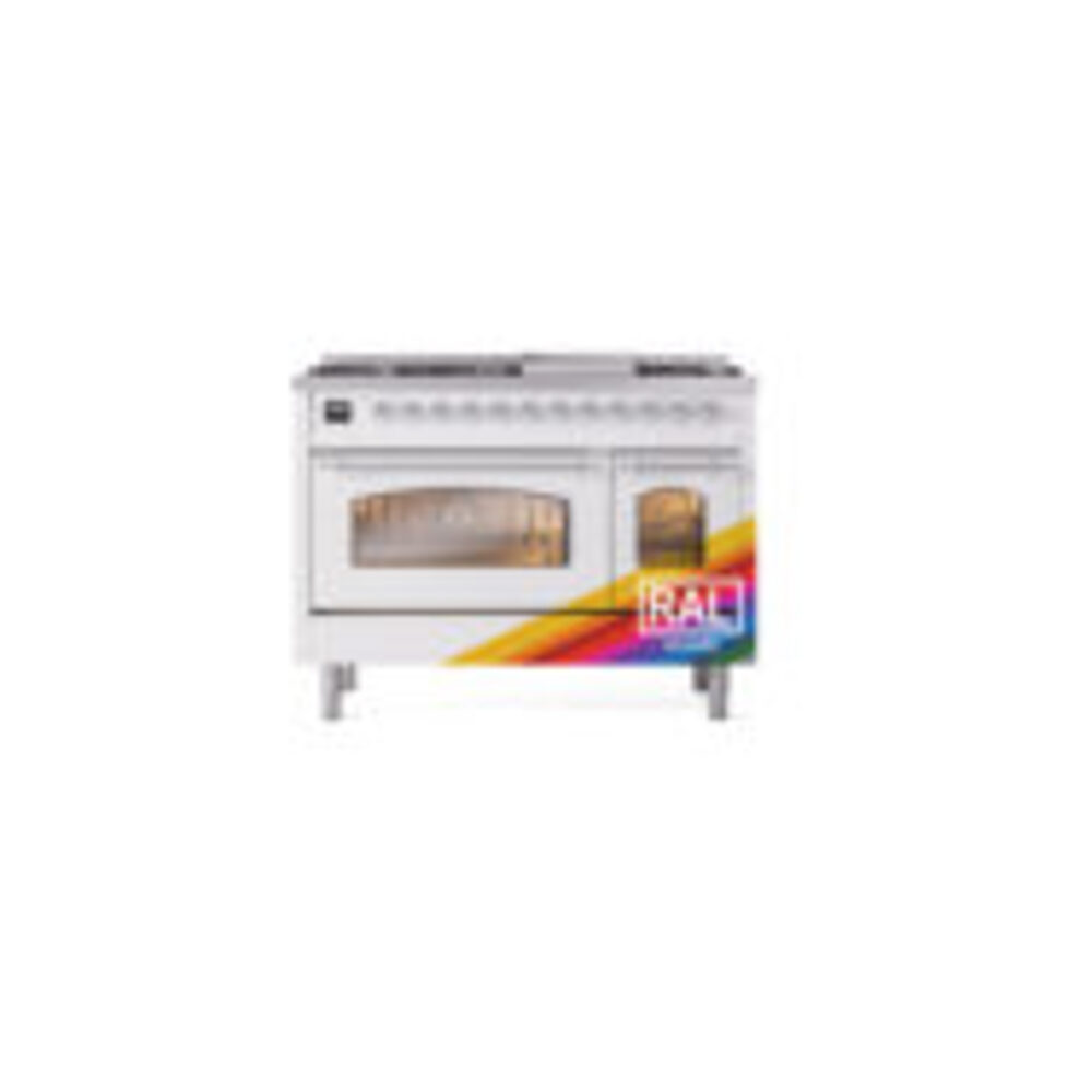 ILVE_UP48FNMPRACLP_Nostalgie_II_48"_Dual_Fuel_Range_front_view