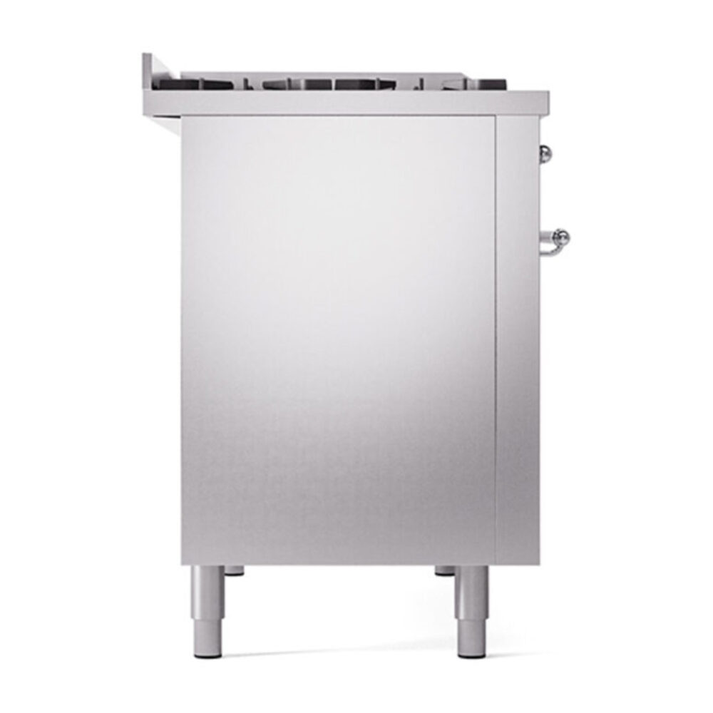ILVE_UP48FNMPSSCLP_Nostalgie_II_48"_Dual_Fuel_Range_left_side