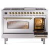 ILVE_UP48FNMPSSG_Nostalgie_II_48"_Dual_Fuel_Range_side_oven_door_opened