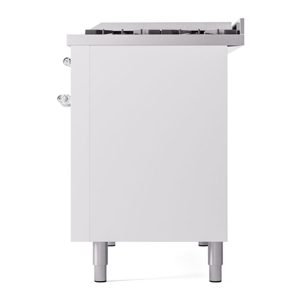 ILVE_UP48FNMPWHCLP_Nostalgie_II_48"_Dual_Fuel_Range_right_side