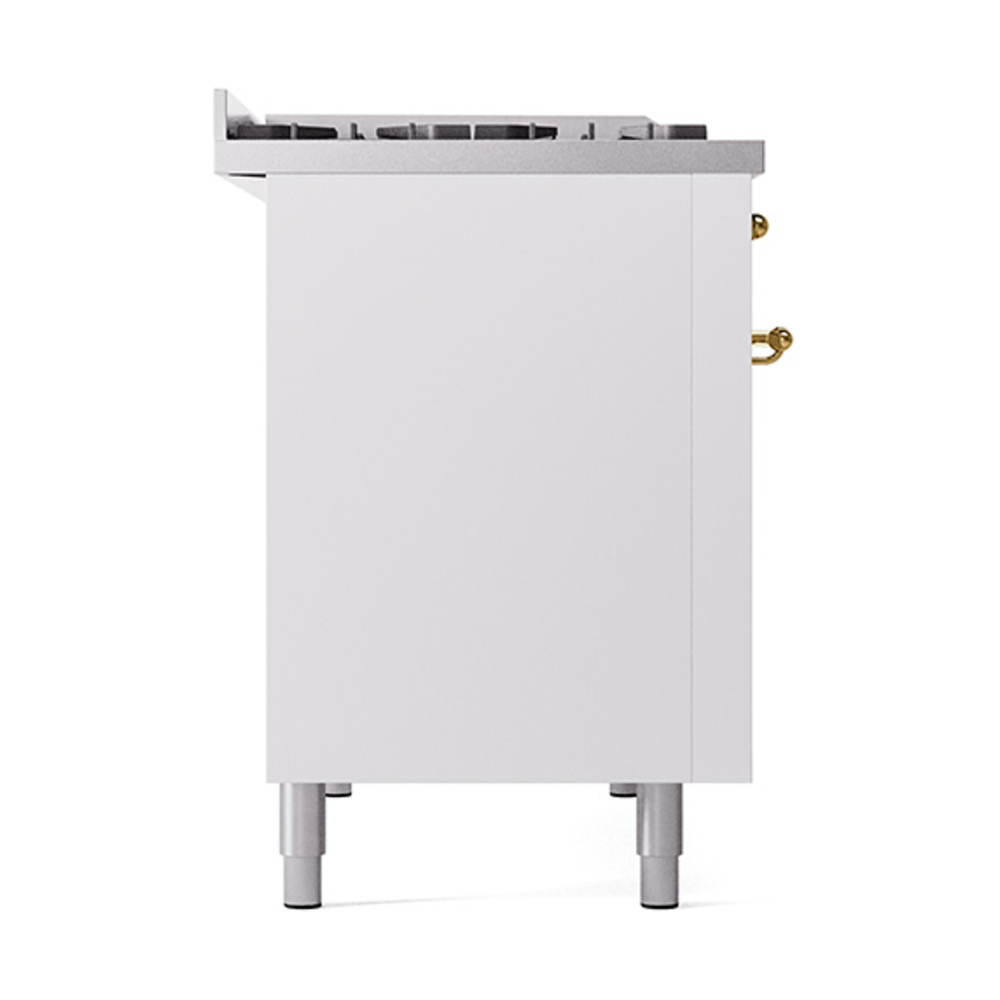 ILVE_UP48FNMPWHGLP_Nostalgie_II_48"_Dual_Fuel_Range_left_side