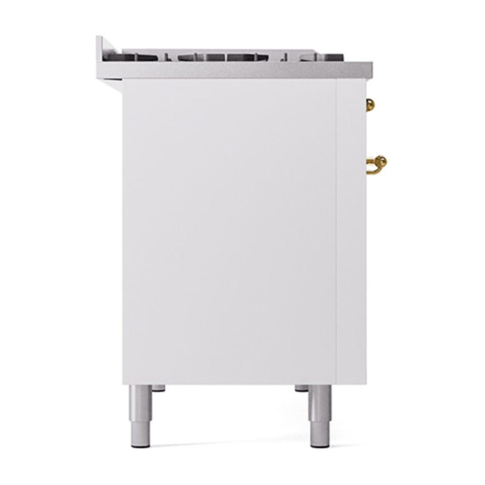 ILVE_UP48FNMPWHGLP_Nostalgie_II_48"_Dual_Fuel_Range_left_side