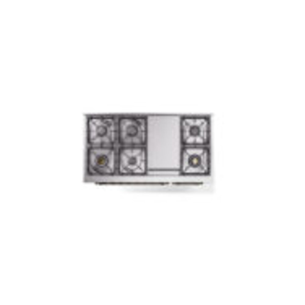 ILVE_UP48FQNMPAWBLP_Nostalgie_II_48"_Dual_Fuel_Range_top_view