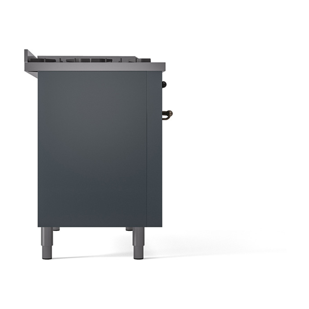 ILVE_UP48FQNMPBGBLP_Nostalgie_II_48"_Dual_Fuel_Range_left_side