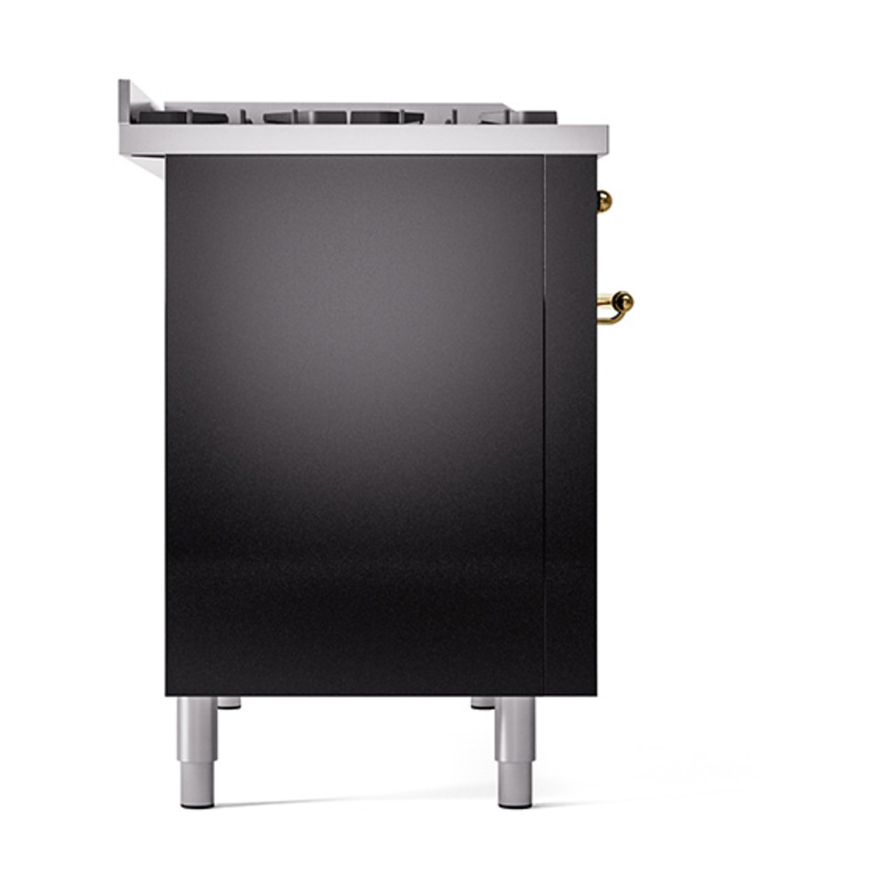 ILVE_UP48FQNMPBKG_Nostalgie_II_48"_Dual_Fuel_Range_left_side