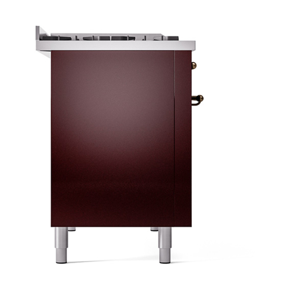 ILVE_UP48FQNMPBUBLP_Nostalgie_II_48"_Dual_Fuel_Range_left_side