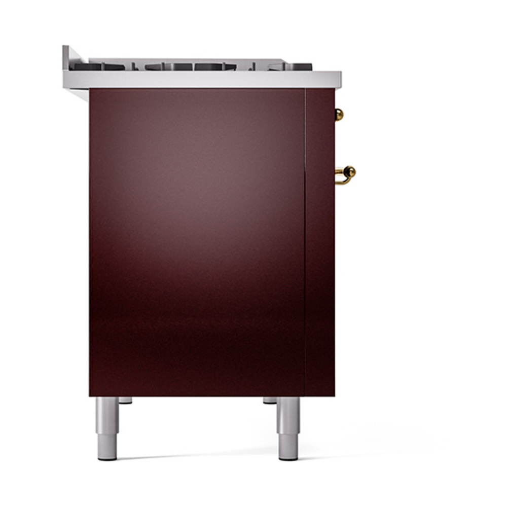 ILVE_UP48FQNMPBUGLP_Nostalgie_II_48"_Dual_Fuel_Range_left_side